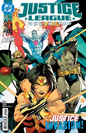 Justice League Unlimited #22 CVR A DAN MORA cover