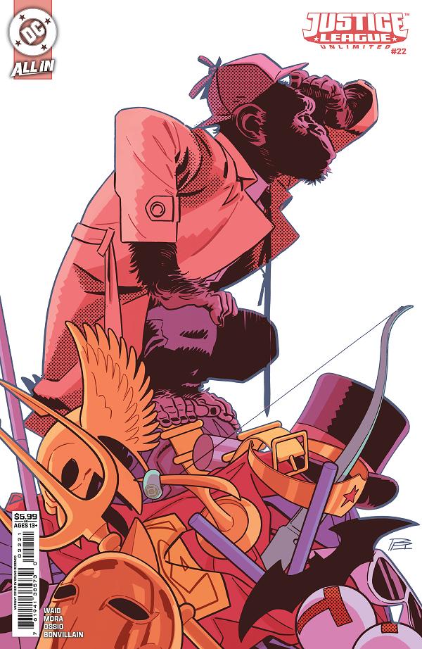 Justice League Unlimited #22 variant cover by Bruno Redondo