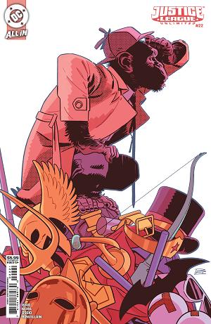 Justice League Unlimited #22 CVR B CVR B BRUNO REDONDO CARD STOCK cover