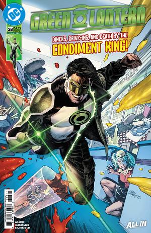 Green Lantern #38 CVR A EDDY BARROWS cover