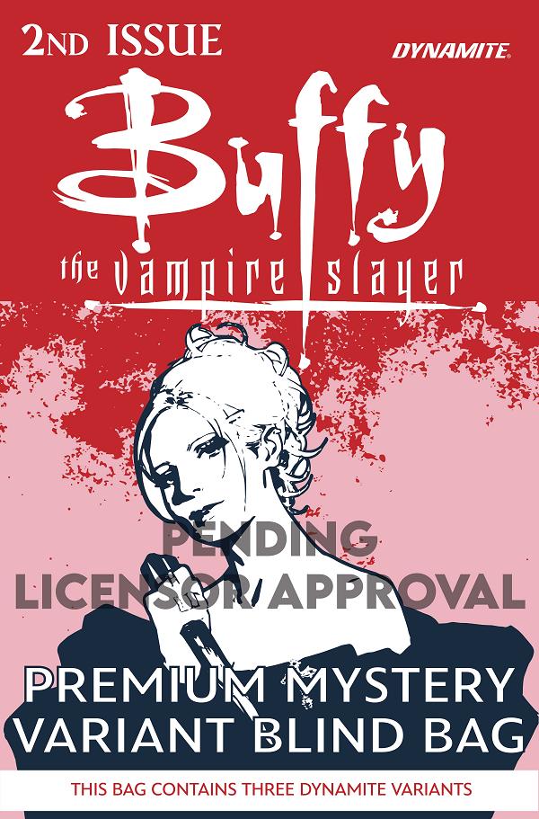 Buffy The Vampire Slayer #2 variant cover by Blind Bag