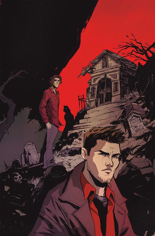Supernatural #10 variant cover by David Cousens