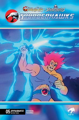 Thundercats X Silverhawks Thunderhawks #5 CVR E CVR E ANIMATION ART cover