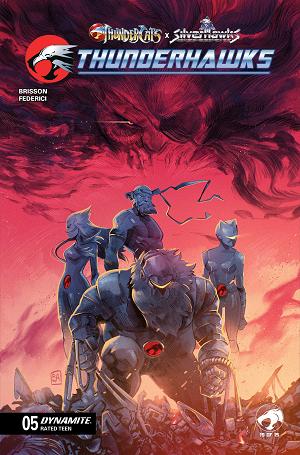 Thundercats X Silverhawks Thunderhawks #5 CVR D CVR D ALESSANDRO RANALDI cover