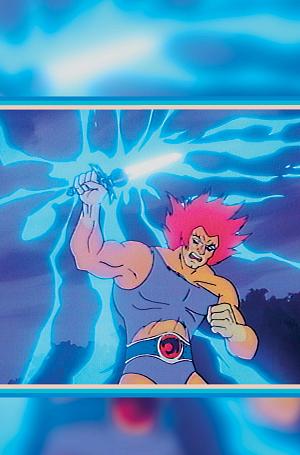 Thundercats X Silverhawks Thunderhawks #5 CVR F CVR F INC 1:10 ANIMATION ART VIRGIN cover