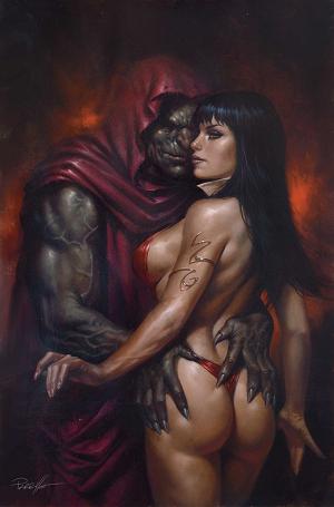 Vampirella (2026) #5 CVR F CVR F LUCIO PARRILLO METAL PREMIUM cover