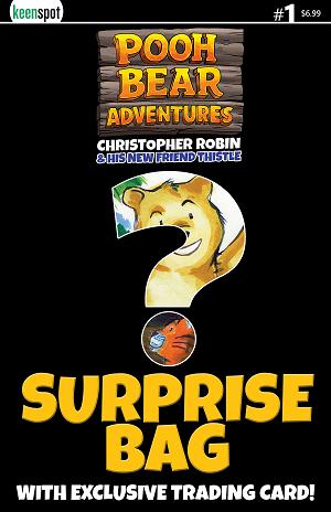 Pooh Bear Adventures Christopher Robin & His New Friend Thistle #1 CVR D (ONE SHOT) CVR D SURPRISE COVER BAGGED WITH TRADING CARD cover