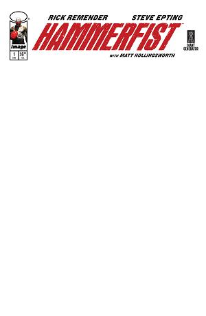 Hammerfist #1 CVR D CVR D BLANK SKETCH cover