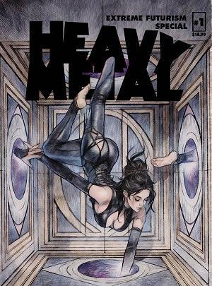 Heavy Metal Magazine Special Extreme Futurism #1