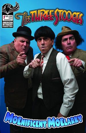 Three Stooges Magnificent Moelarky #1 CVR D CVR D STOOGETALK PHOTO cover