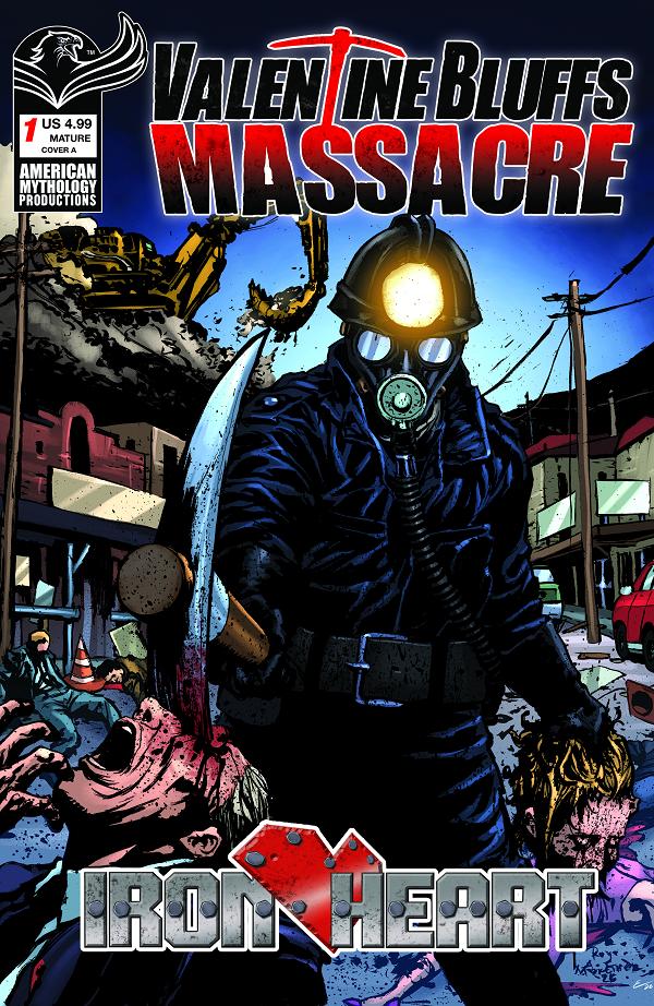 Valentine Bluffs Massacre Iron Heart #1 CVR A ROY ALLAN MARTINEZ (MR) cover