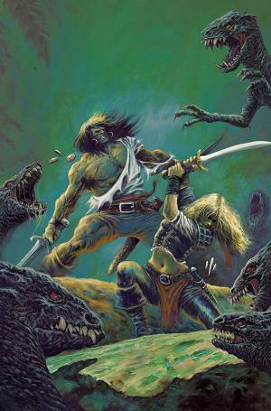 Conan The Barbarian #34 CVR E CVR E JUAN ALBERTO HERNANDEZ VIRGIN CARDSTOCK cover