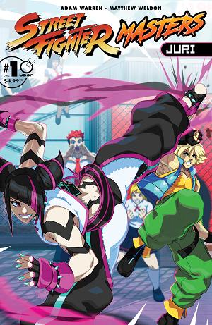 Street Fighter Masters Juri #1 CVR C (ONE SHOT) CVR C TOVIO ROGERS cover