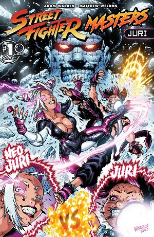 Street Fighter Masters Juri #1 CVR D (ONE SHOT) CVR D INC 1:5 ADAM WARREN cover