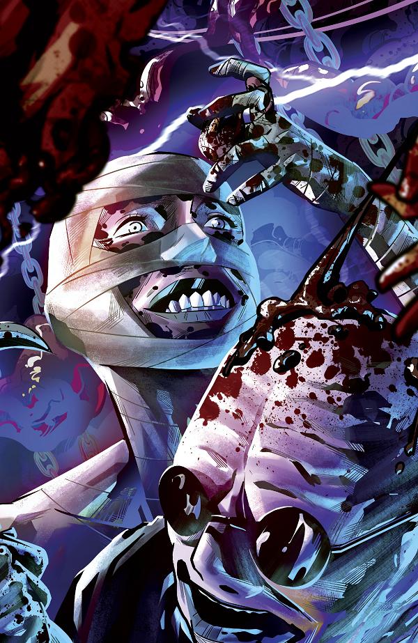 Hellraiser: Resurrections - Hell's Council #1 variant cover by Federico Sabbatini