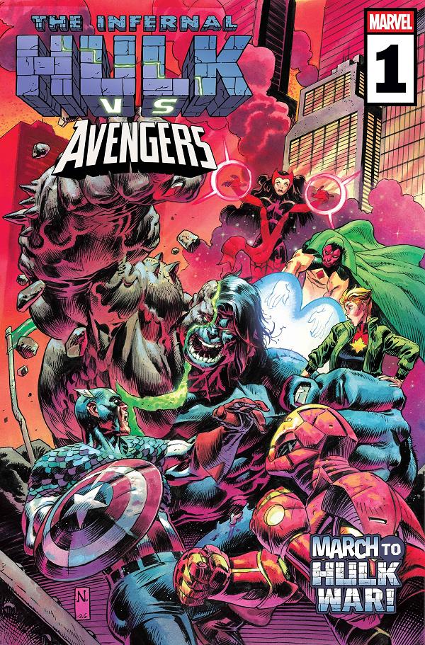 Infernal Hulk Vs. Wolverine #1 COVER A cover