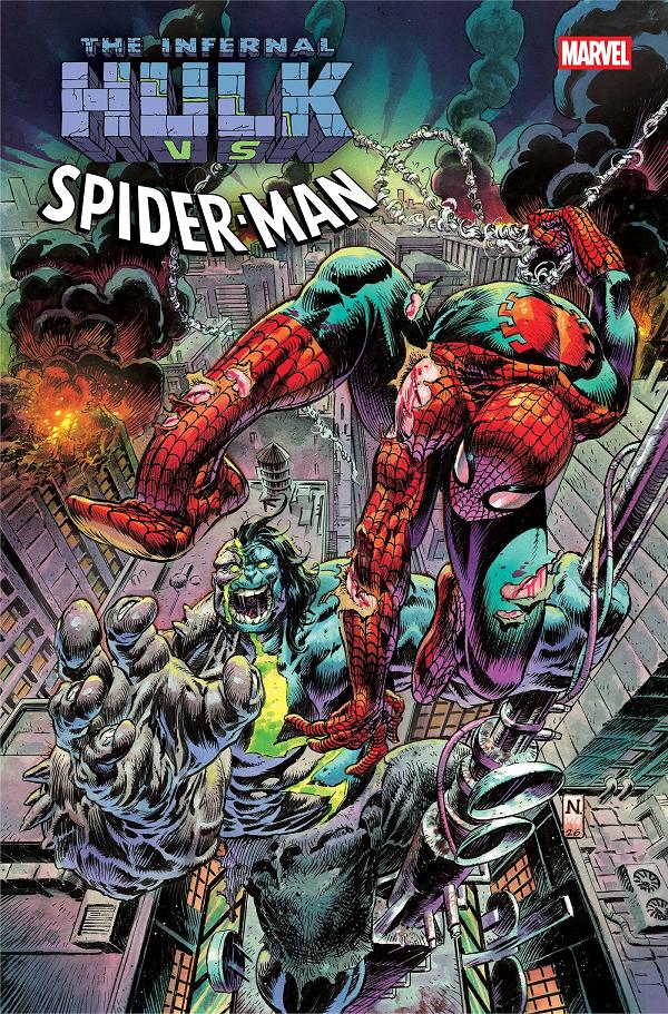 Infernal Hulk Vs. Wolverine #1 cover