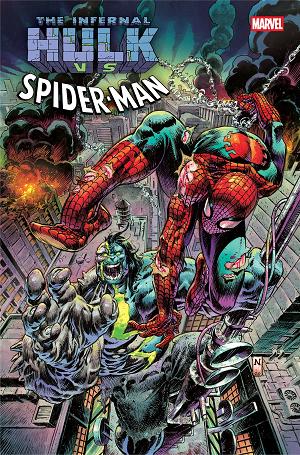 Infernal Hulk Vs. Wolverine #1 cover