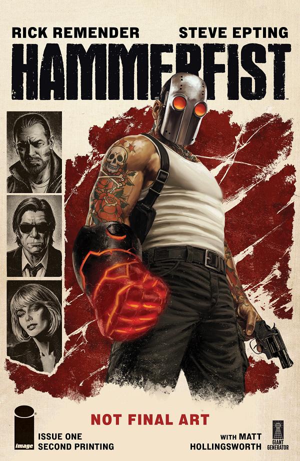 Hammerfist #1  cover