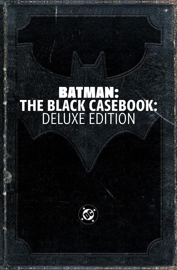 Batman The Black Casebook Deluxe Edition HC cover by Louis Prandi