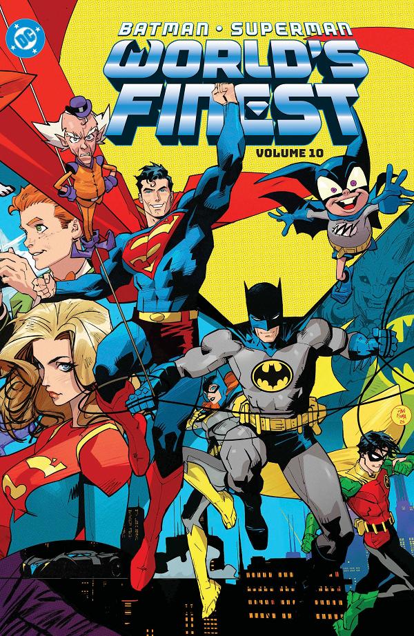 Batman Superman Worlds Finest HC Vol 10 Warlords cover by Dan Mora