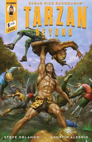 Tarzan Beyond #5 Cover A (Alessio) cover