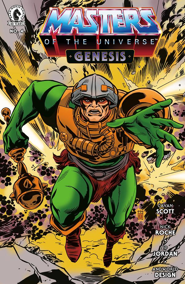 Masters Of The Universe: Genesis #4 cover by Mark Buckingham