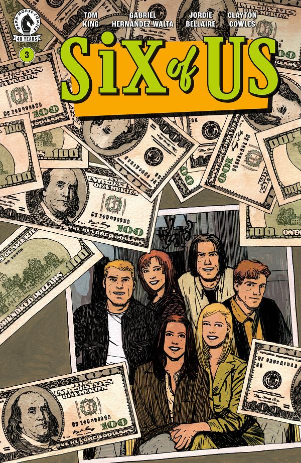 Six Of Us #3 cover by Gabriel Hernandez Walta