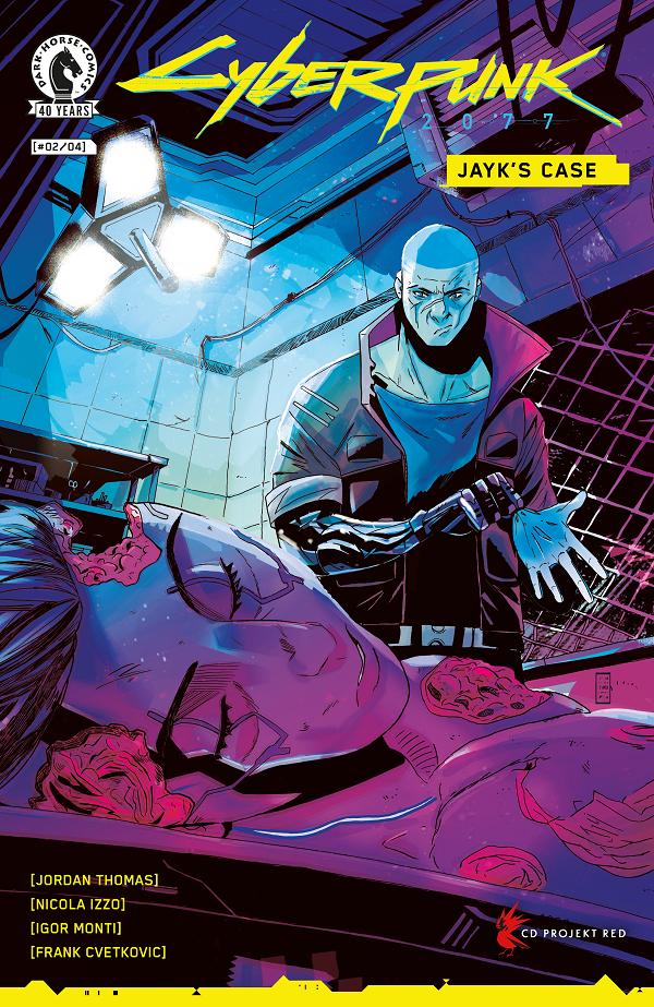 Cyberpunk 2077: Jayk's Case #2 cover by Nicola Izzo