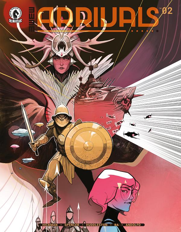 Arrivals (3W3M) #2 cover by Mike Huddleston