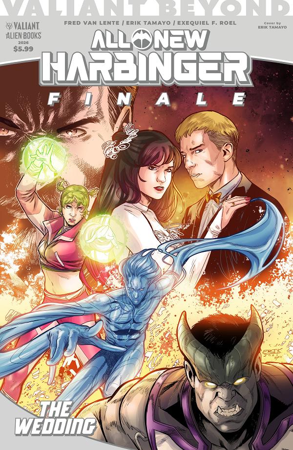 Valiant Beyond: All-New Harbinger Finale--The Wedding #10 cover by Erik Tamayo