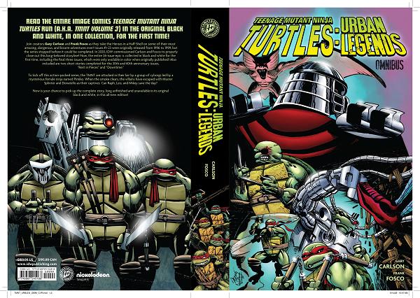 Teenage Mutant Ninja Turtles: Urban Legends Omnibus cover