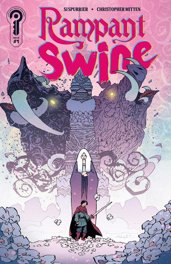 Rampant Swine #1 cover by Christopher Mitten