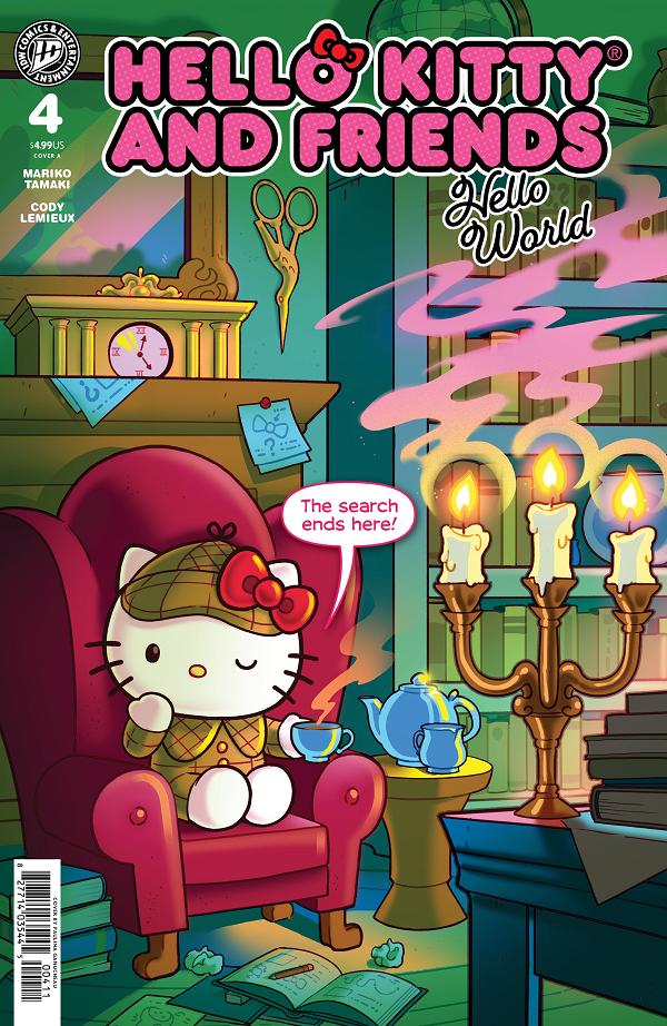 Hello Kitty And Friends: Hello World! #4 cover by Paulina Ganucheau