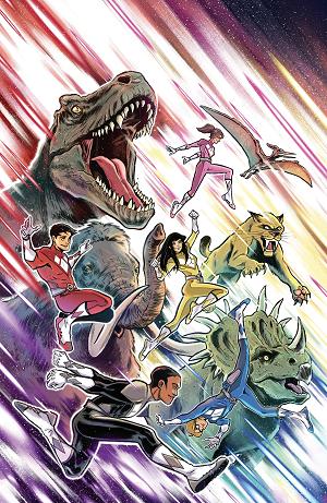 Mighty Morphin Power Rangers (2026) E Foil Variant (Full Art, Foil, Di Gianfelice)