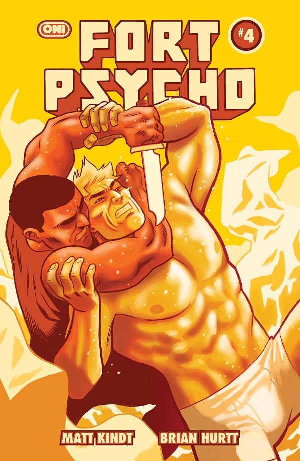 Fort Psycho #4 cover by Brian Hurtt