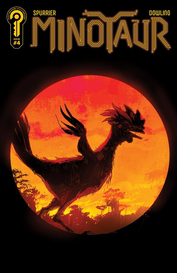 Minotaur #4 cover by Mike Dowling