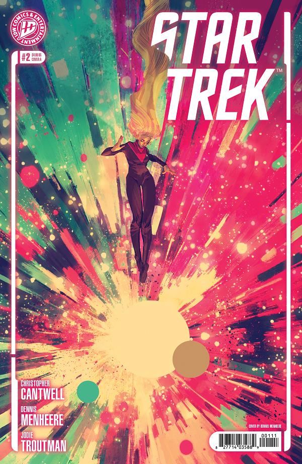 Star Trek (2026) #2 cover by Dennis Menheere