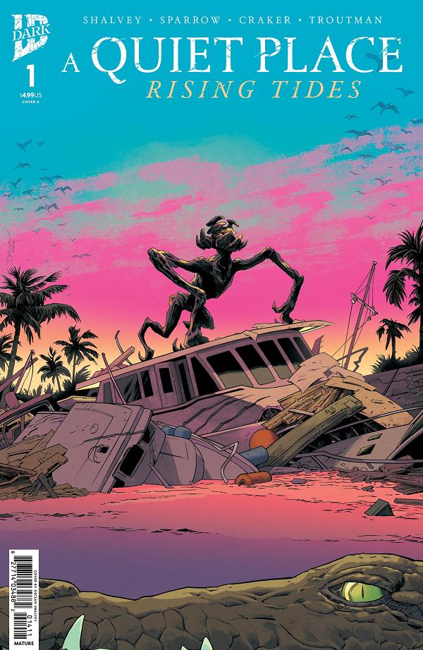A Quiet Place: Rising Tides #1 cover by Declan Shalvey