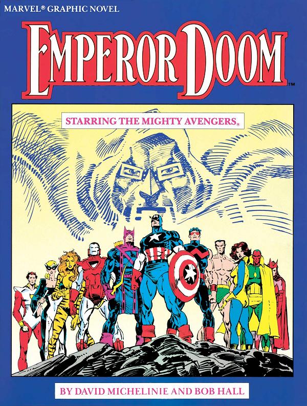 Emperor Doom #1 cover by Bob Hall