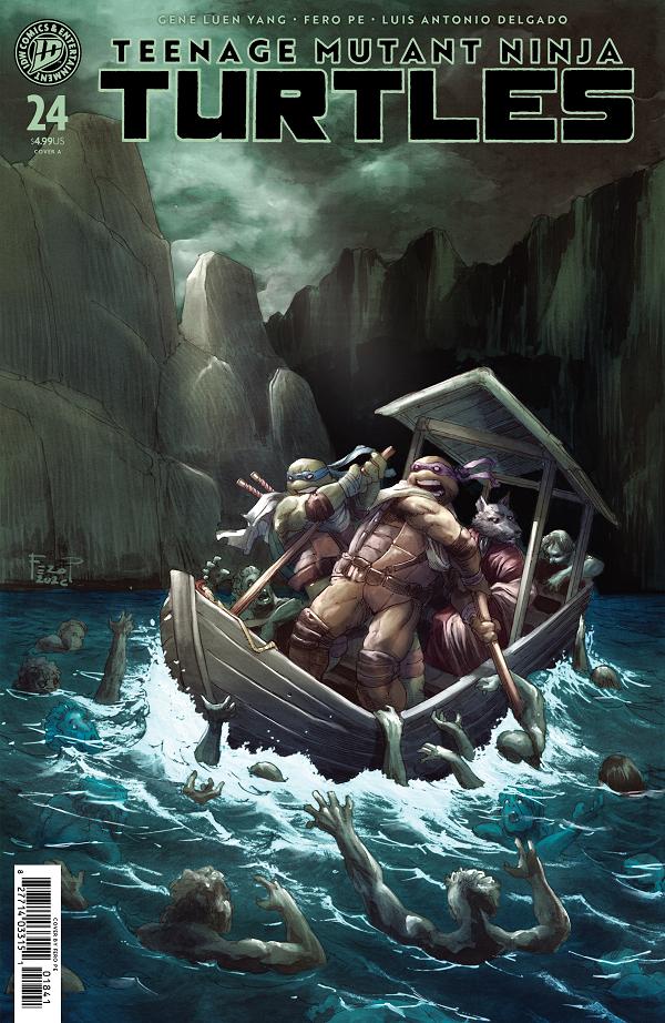 Teenage Mutant Ninja Turtles #24 cover by Fero Pe