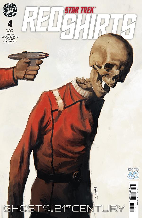 Star Trek: Red Shirts--Ghost Of The 21St Century #4 cover by Chris Shehan