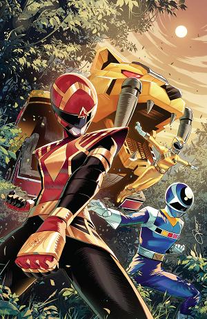 Power Rangers Unlimited D Foil Variant (Full Art, Foil, Zonno)