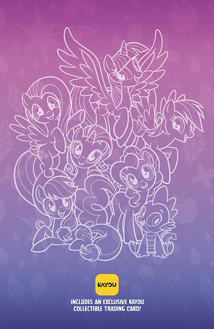My Little Pony: Friendship Is Magic (2026) E Polybagged Collectible Card Variant (Dressed, Fleecs)