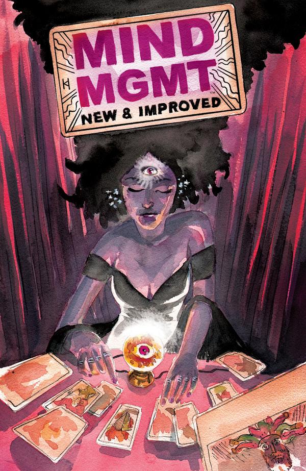 Mind Mgmt New & Improved #5 cover by Matt Kindt