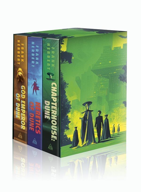 Frank Herbert's Dune Saga Books 4-6 Deluxe Hardcover Boxed Set cover