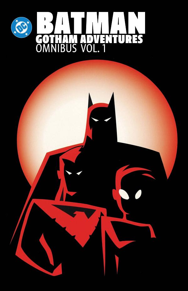 Batman Gotham Adventures Omnibus HC Vol 01 cover by Rick Burchett