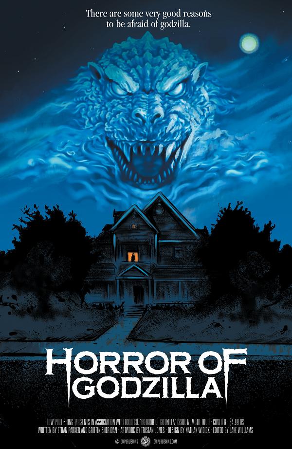 The Horror Of Godzilla #4 variant cover by Pablo Tunica