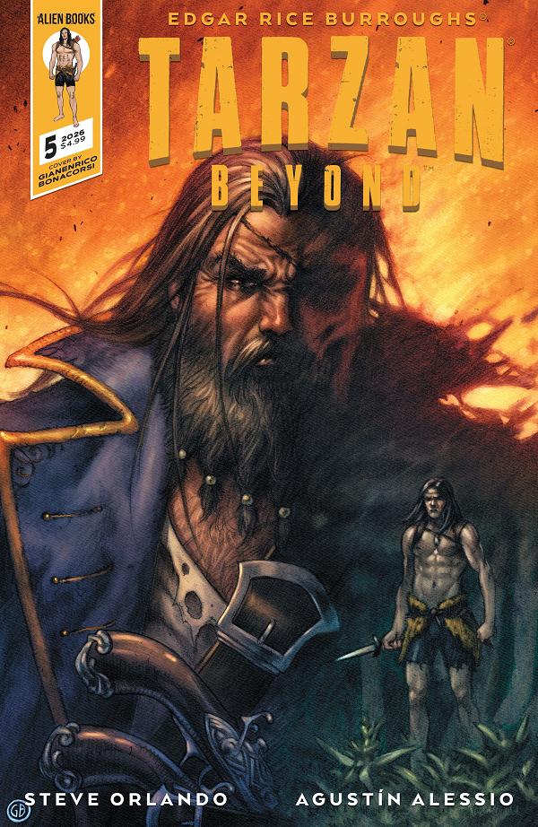 Tarzan Beyond #5 variant cover by Gianenrico Bonacorsi