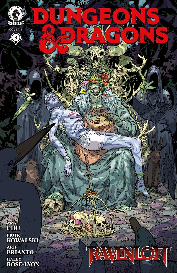 Dungeons & Dragons: Ravenloft #3 variant cover by Riley Rossmo